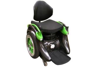 Illustration for article titled Brilliant Hands-Free Wheelchair Balances On Two Wheels Like a Segway